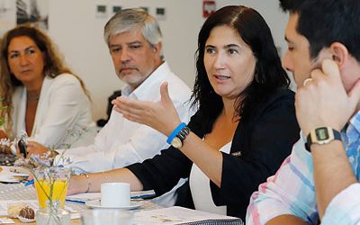 Vicepresidenta de la CChC se reúne con Matriz Gremial de Concepción