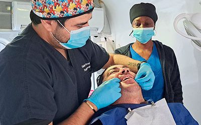 Más de 1.400 trabajadores de la construcción recibieron atención dental en sus obras