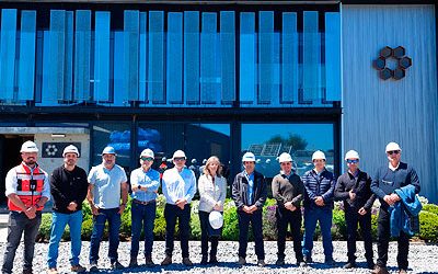 Socios conocieron en Temuco experiencias exitosas de construcción industrializada 