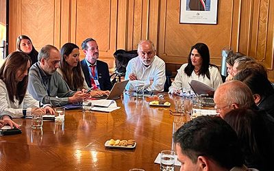 Socios de Concepción participan en reunión con Ministro Montes