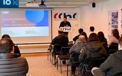 Empresa expuso ante socios del gremio innovaciones para geotecnia de terrenos