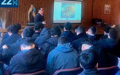 Empresas proveedoras realizan charlas a más de 370 escolares de liceos técnicos