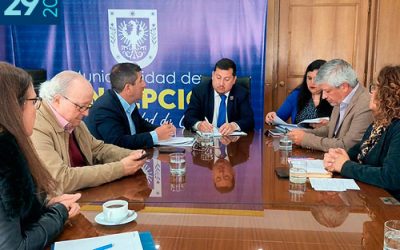 Presidente de la CChC y alcalde de Concepción analizan planificación futura de la ciudad