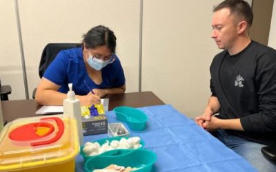 Mundo Socios realizó operativo de vacunación contra la influenza en Concepción